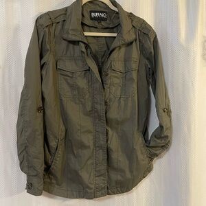 Olive Utility Jacket by Buffalo